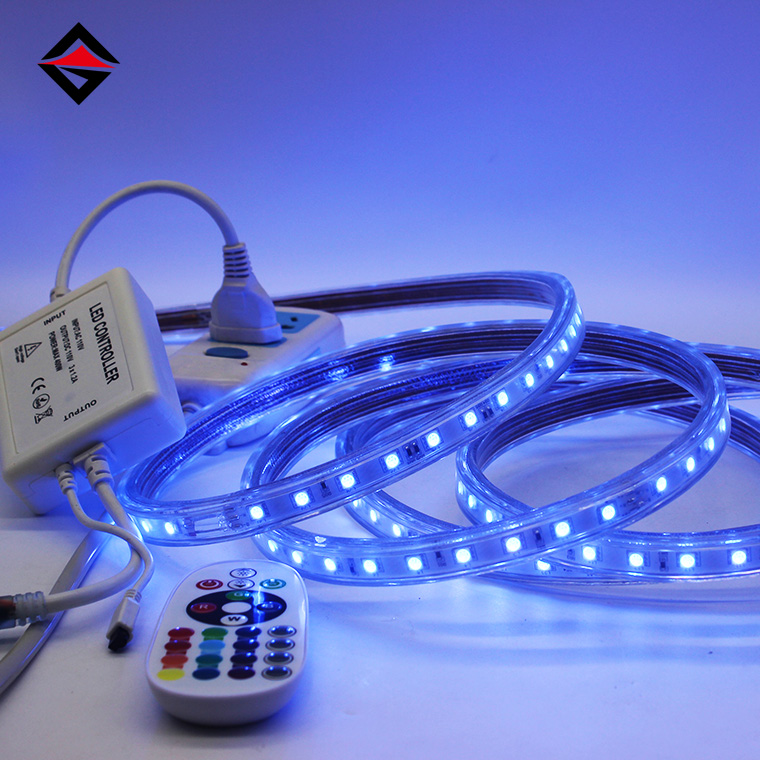 Explorer l'éclairage innovant: bandes lumineuses imperméables RVB à haute tension