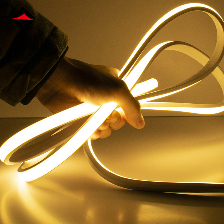 220 V bande lumineuse à LED de COB sans scintillement, confortable et protectrice pour les yeux