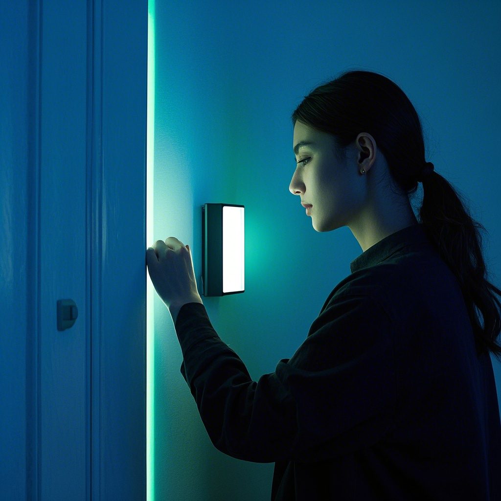 Pourquoi y a-t-il encore une lumière après que la bande lumineuse soit éteinte?