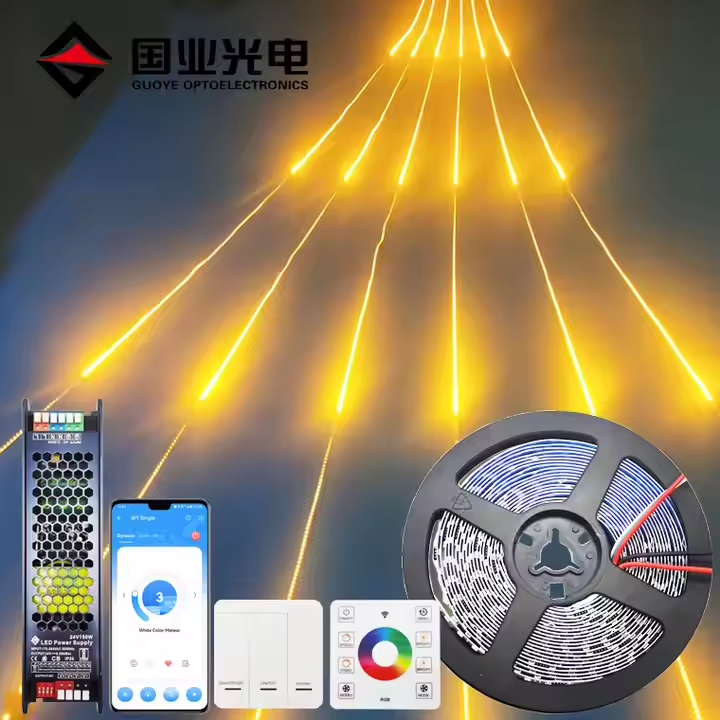 Qu'est-ce qu'une bande lumineuse en cours d'exécution?
