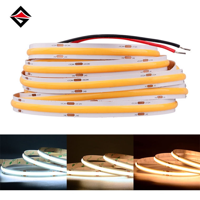 Que signifie une bande lumineuse sans pression?